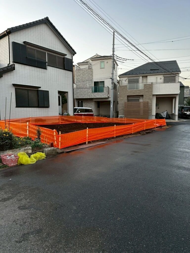 さいたま市中央区下落合の解体工事