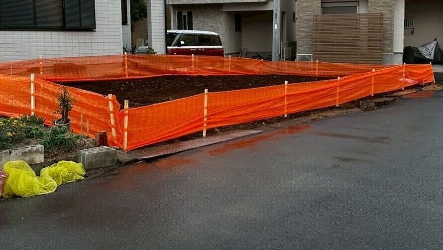 さいたま市中央区下落合の解体工事の画像