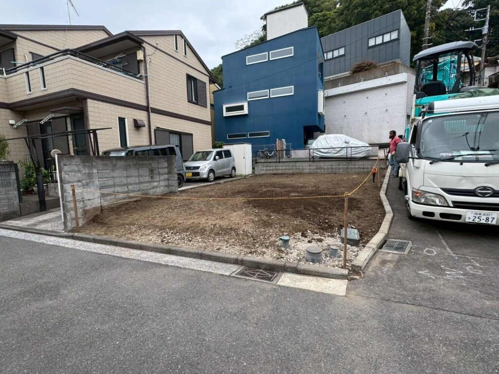 横浜市中区北方町の解体工事