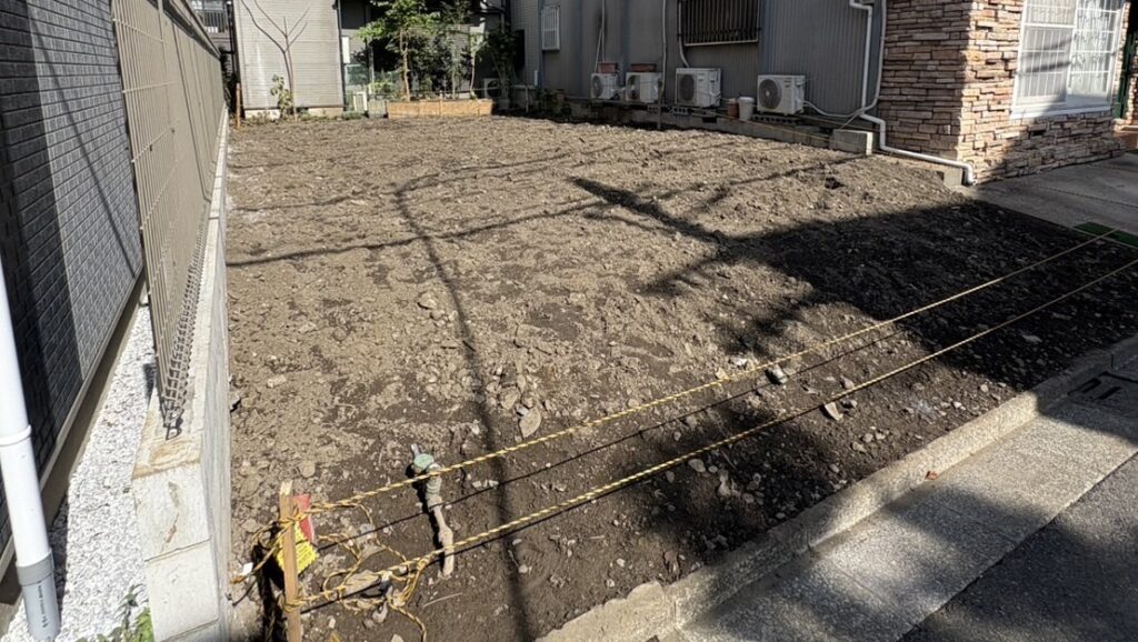 葛飾区堀切の解体工事