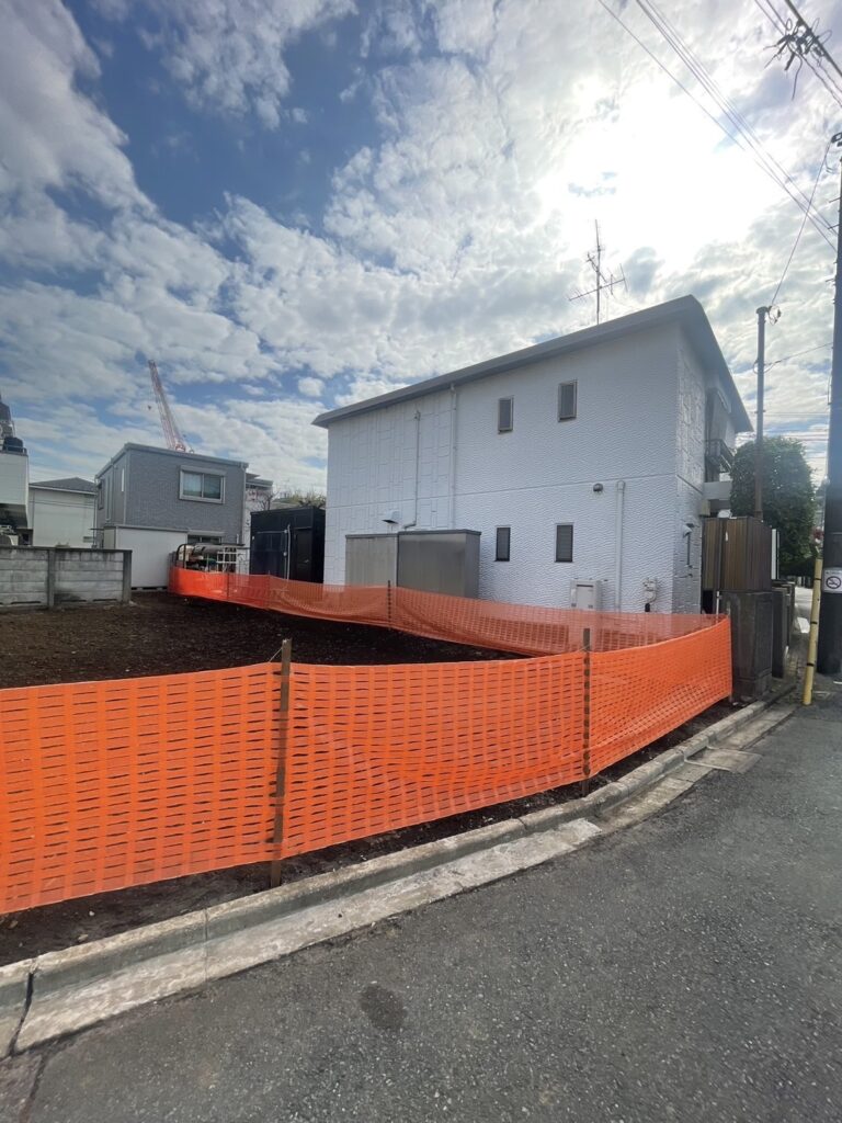 世田谷区上北沢の解体工事