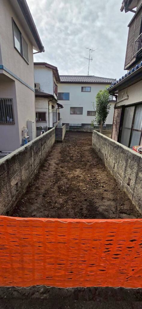 日野市東豊田の解体工事