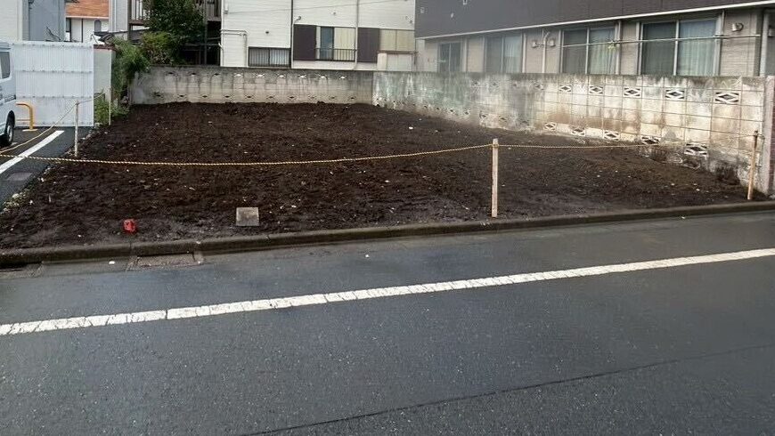 杉並区西荻南の解体工事の画像