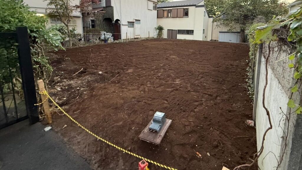 世田谷区北沢の解体工事