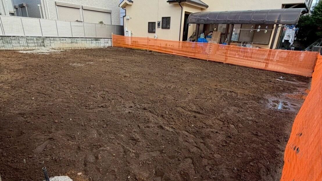 練馬区春日町の解体工事の画像