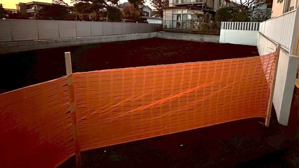 練馬区石神井町の解体工事