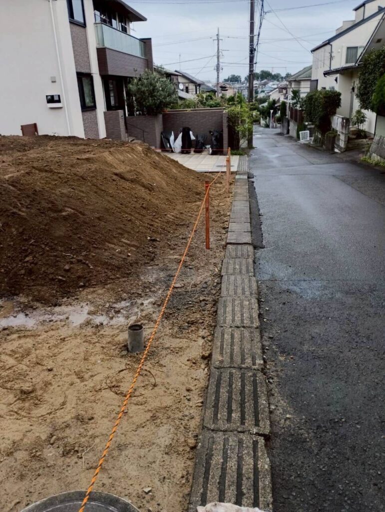 町田市東玉川学園の解体工事