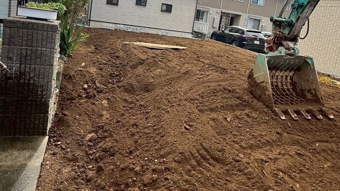 松戸市西馬橋の解体工事の画像
