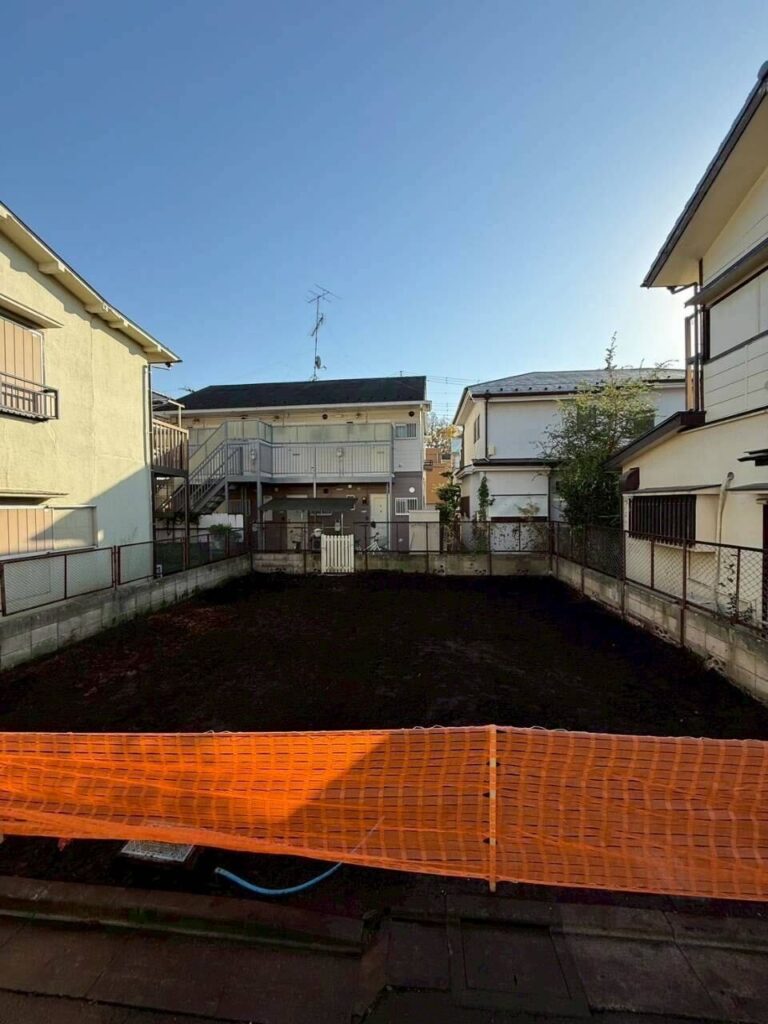 練馬区西大泉の解体工事
