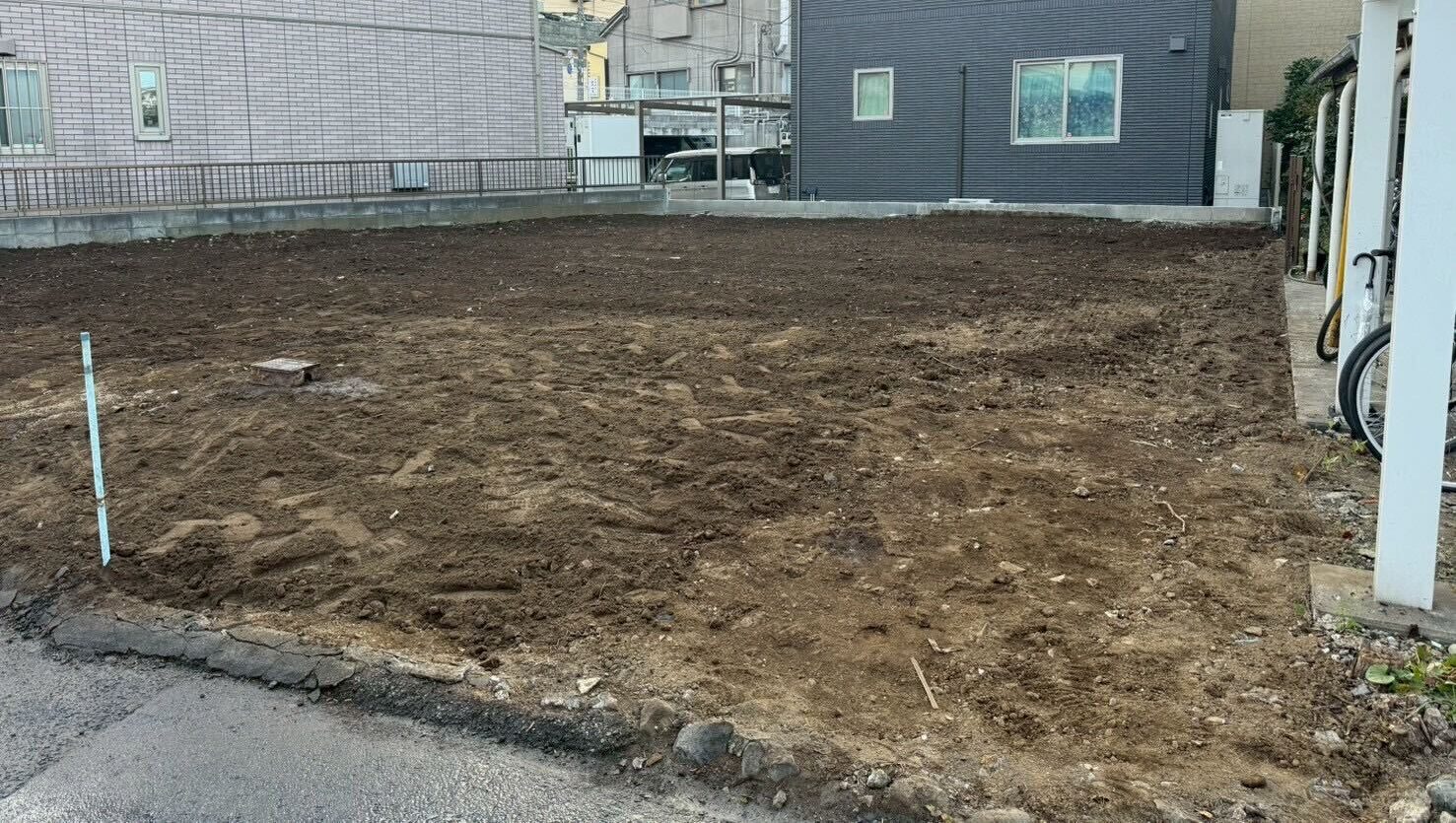川口市元郷の解体工事の画像