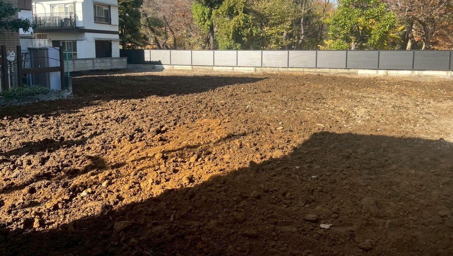品川区小山台の解体工事の画像