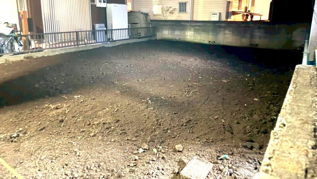 府中市新町の解体工事