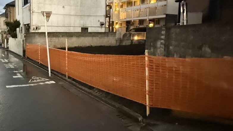 八王子市追分町の解体工事の画像
