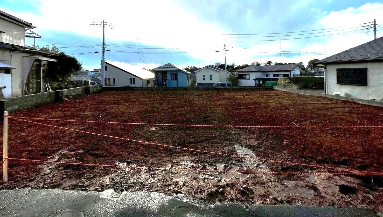 横浜市港南区笹下の解体工事の画像