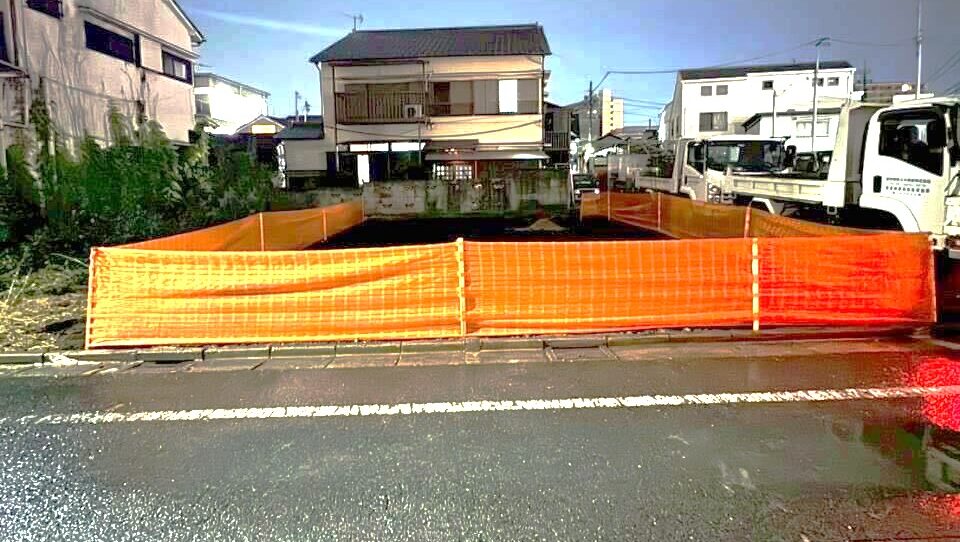葛飾区小菅の解体工事の画像