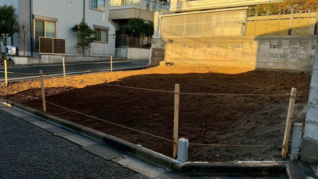 練馬区大泉町の解体工事の画像
