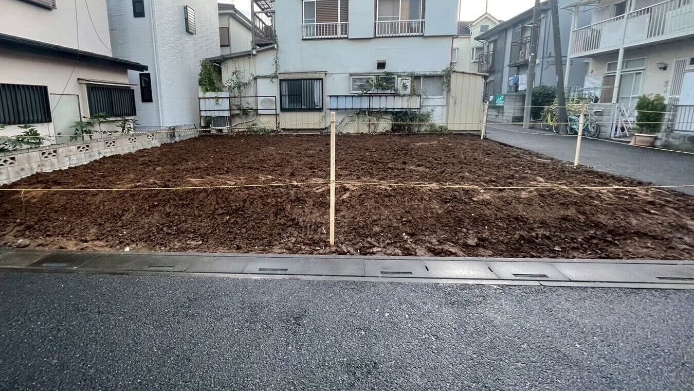 さいたま市緑区中尾の解体工事の画像
