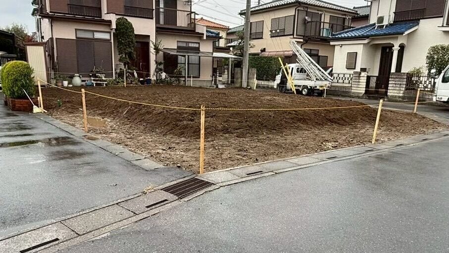 春日部市の解体工事の画像