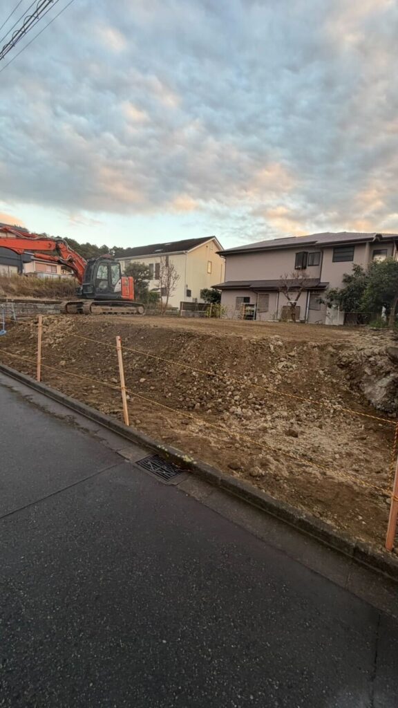 横浜市栄区庄戸の解体工事
