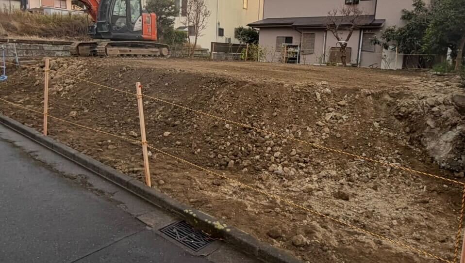 横浜市栄区庄戸の解体工事の画像