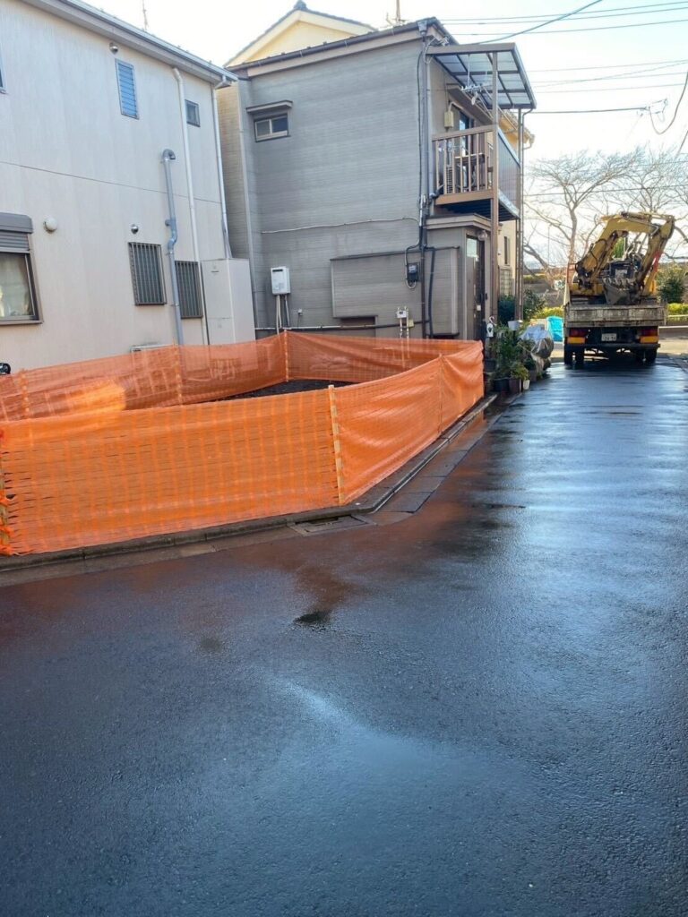 葛飾区高砂の解体工事