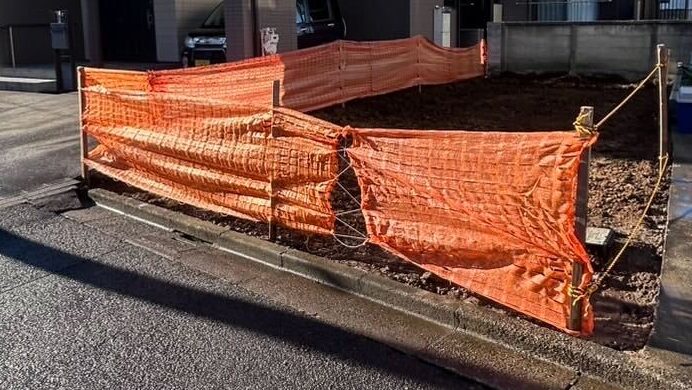 葛飾区東金町の解体工事の画像