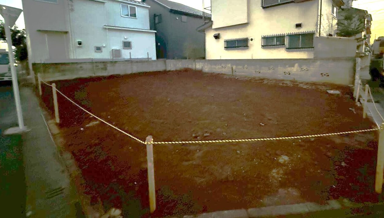 練馬区西大泉の解体工事の画像
