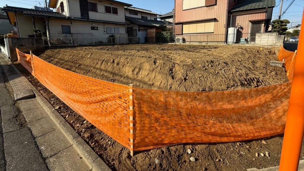 我孫子市つくし野の解体工事