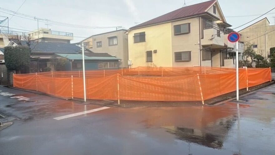 日野市日野の解体工事の画像