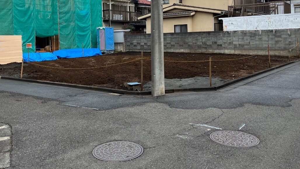東大和市新堀の解体工事の画像