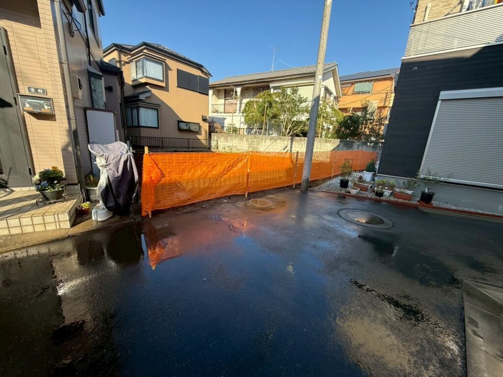 葛飾区鎌倉の解体工事