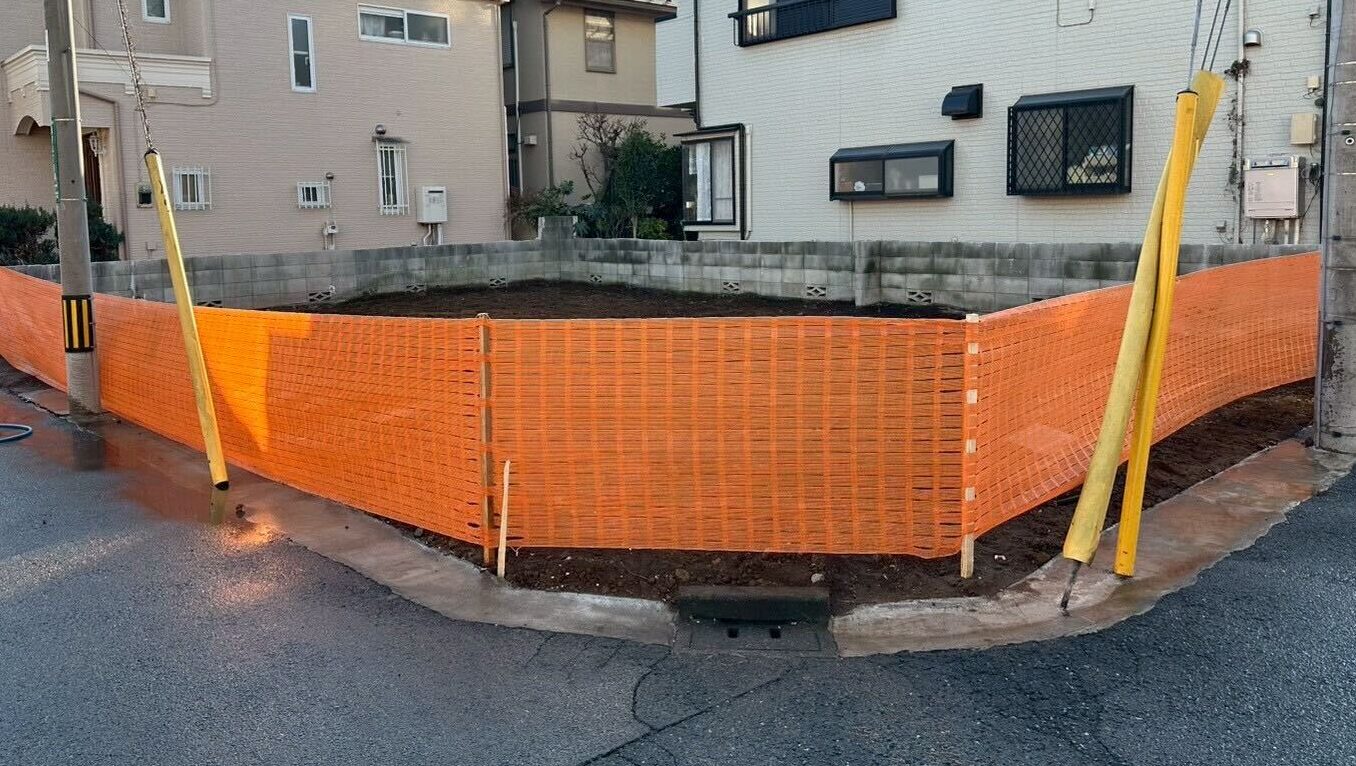 国分寺市西町の解体工事の画像