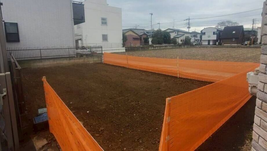 三郷市高州の解体工事の画像