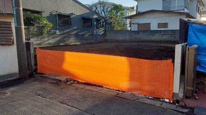 町田市木曽東の解体工事の画像