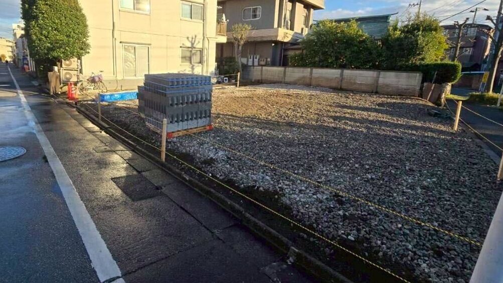 葛飾区西亀有の解体工事の画像