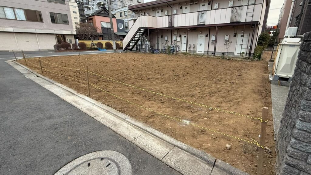 葛飾区亀有の解体工事
