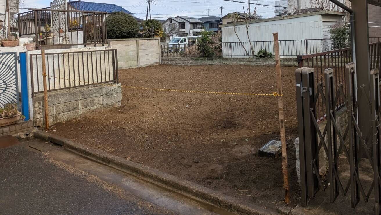 立川市砂川町の解体工事の画像