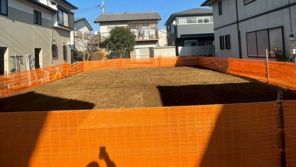 吉川市新栄の解体工事