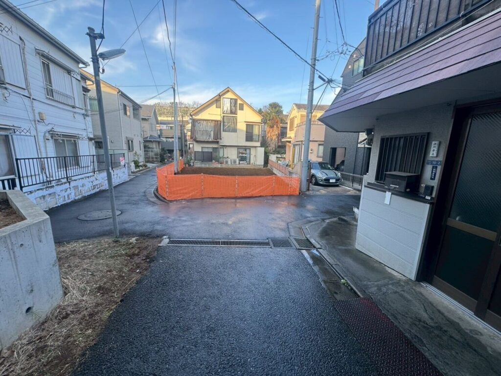 北区赤羽台の解体工事