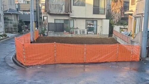 北区赤羽台の解体工事の画像