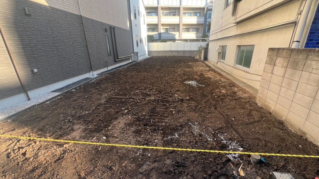 豊島区目白の解体工事