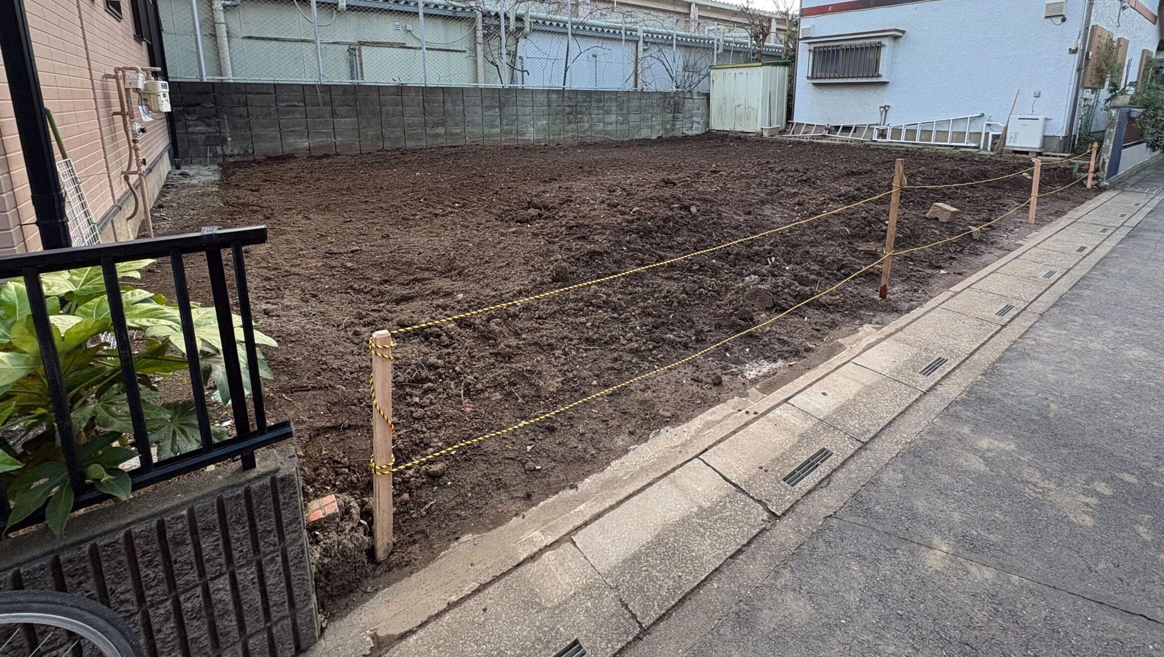 春日部市大枝の解体工事の画像