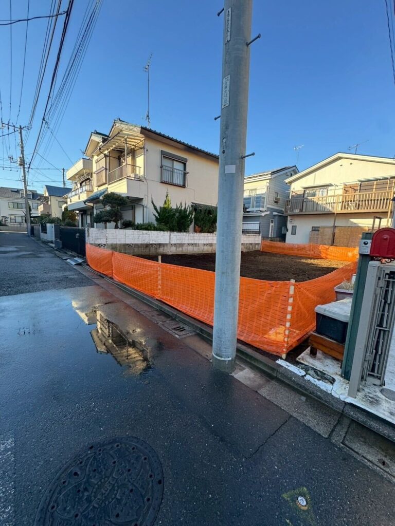 練馬区南大泉の解体工事