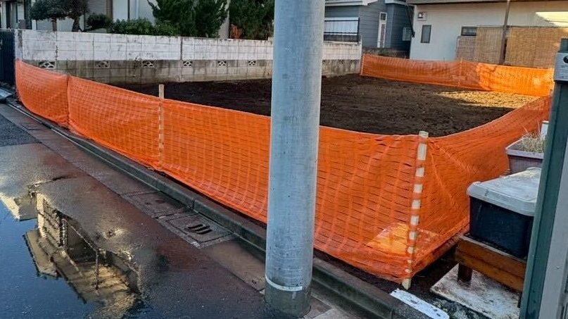 練馬区南大泉の解体工事の画像