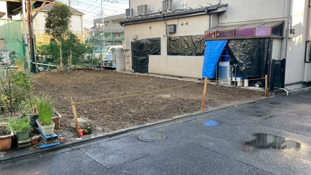 足立区西伊興の解体工事