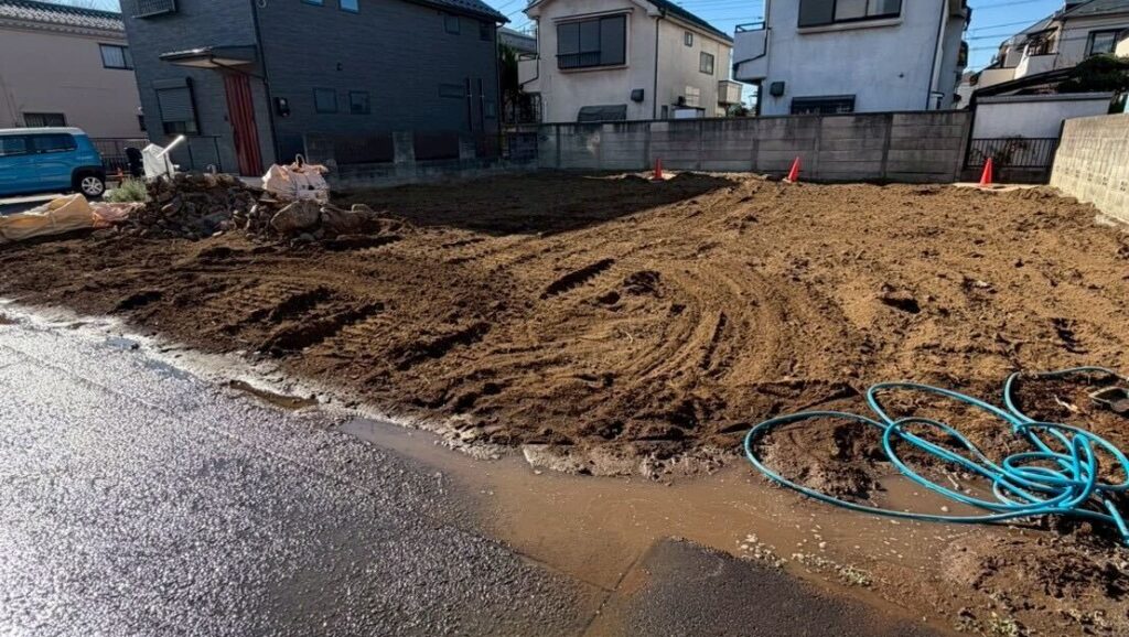 立川市幸町の解体工事