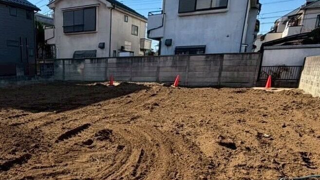 立川市幸町の解体工事の画像