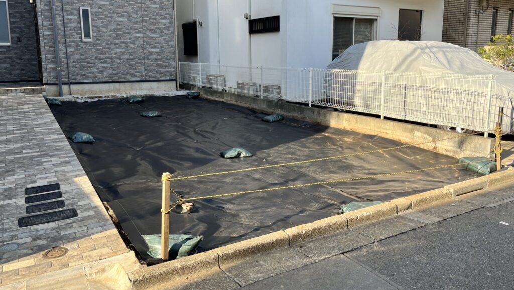 豊島区北大塚の解体工事