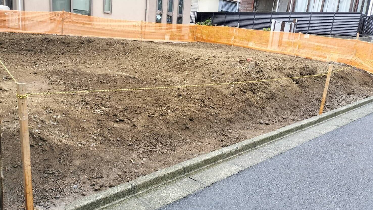 藤沢市片瀬山の解体工事の画像