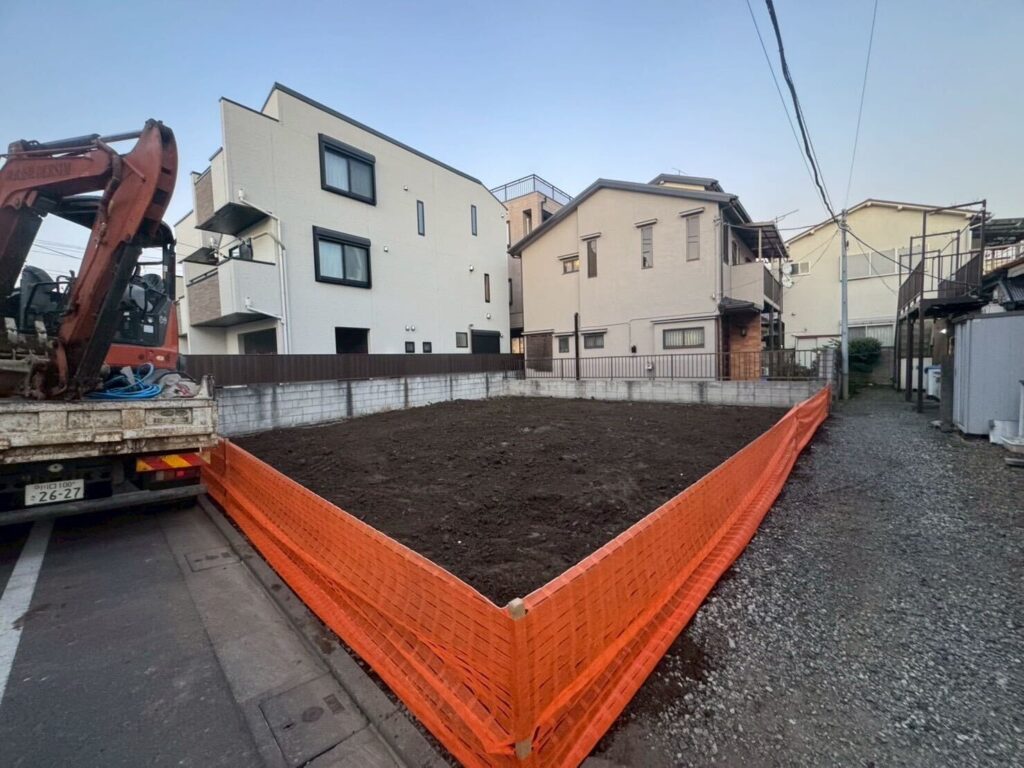 大田区西六郷の解体工事